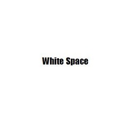 Ms. "White Space"... isn't she beautiful?